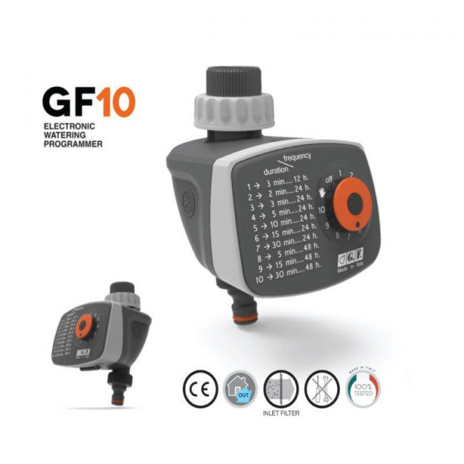 Προγραμματιστής Ποτίσματος Με Μπαταρία GF-10 G.F.