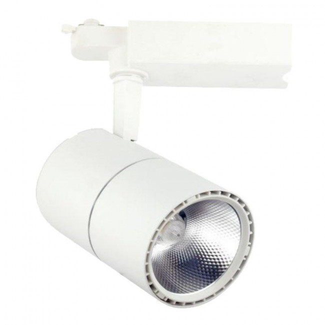 Φωτιστικό Σπότ Ράγας LED 30W 4000k 1 Φάσης Λευκό 2.104.001 SPACE LIGHTS