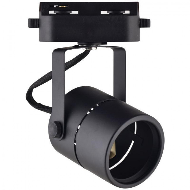 Φωτιστικό Σπότ Ράγας GU10 1 Φάσης Μαύρο R339 SPACE LIGHTS