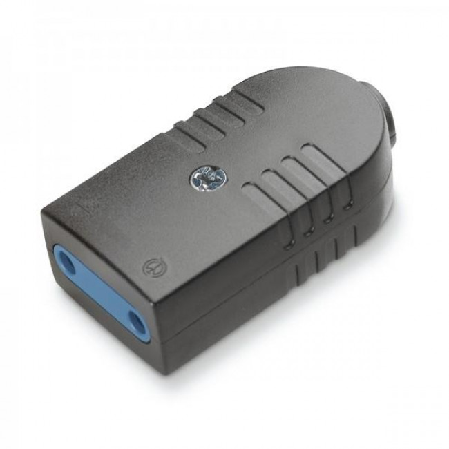 Φίς 2P Διπολικό Θηλυκό Μαύρο 104.4010/N AZZURRA SCAME