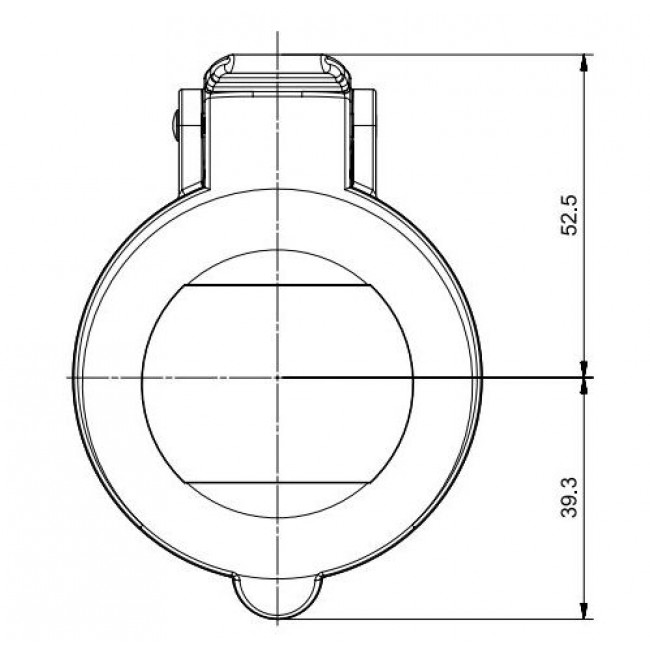 Φις Θηλυκό 5P 16A IP44 314.1647 XENIA SCAME