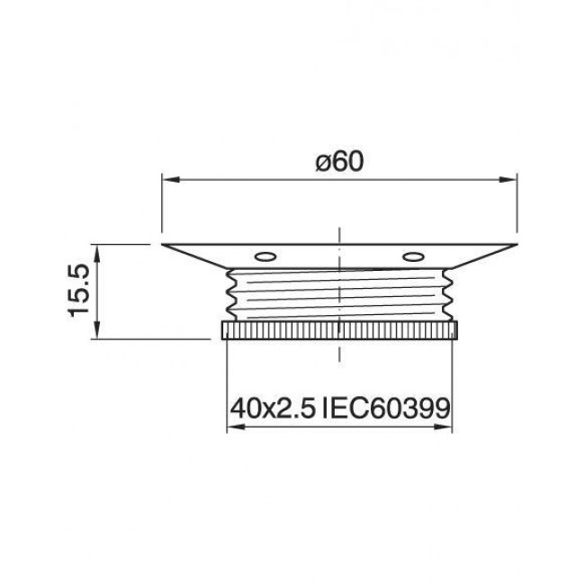 Ροδέλλα E27 Μεταλλική Νίκελ 029629 ARDITI