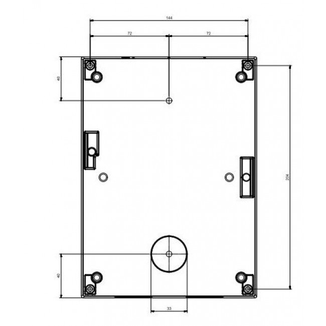 Διακόπτης Φορτίου Επίτοιχος 3P 63A IP66 Emergency Isolators-TP SCAME