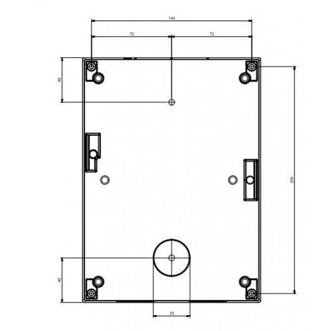 Διακόπτης Φορτίου Επίτοιχος 3P 80A IP66 Emergency Isolators-TP SCAME