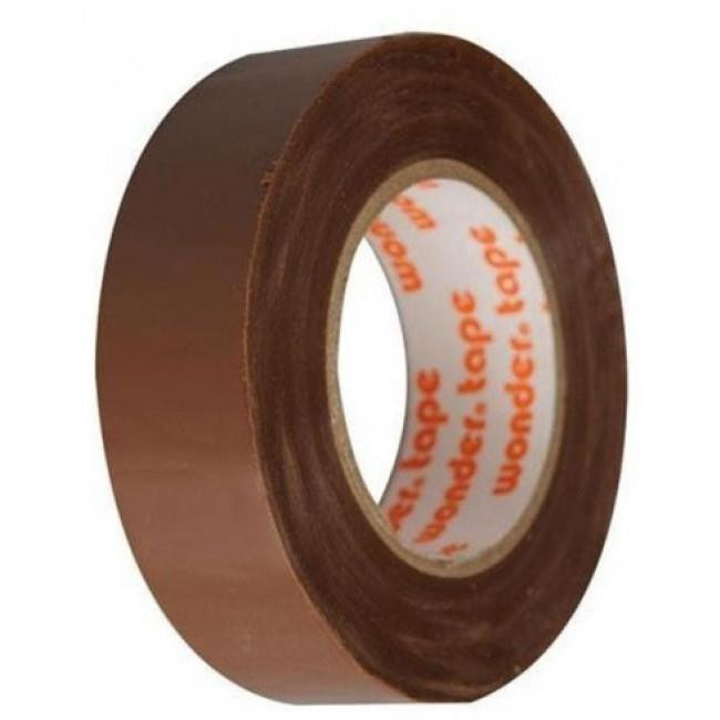 Μονωτική Ταινία 19mmX20y Καφέ WONDER