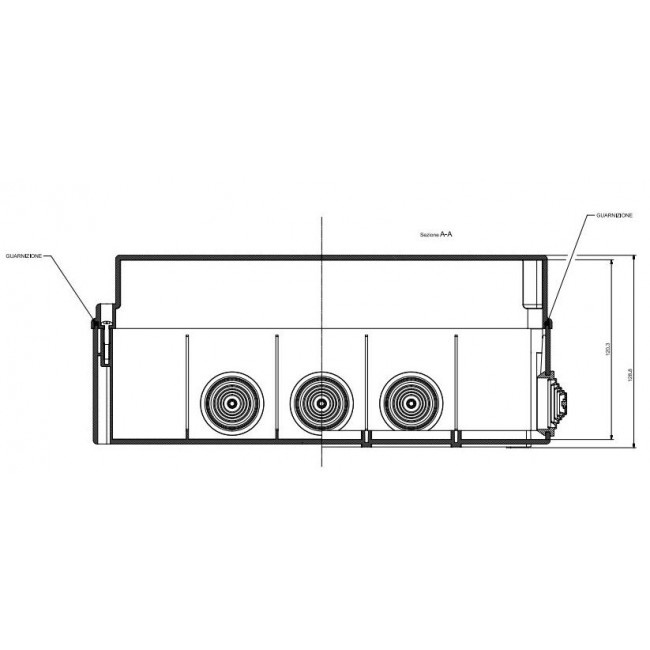 Κουτί Διακλάδωσης Επίτοιχο 300x220x120mm HF IP55 685.009 SCAME
