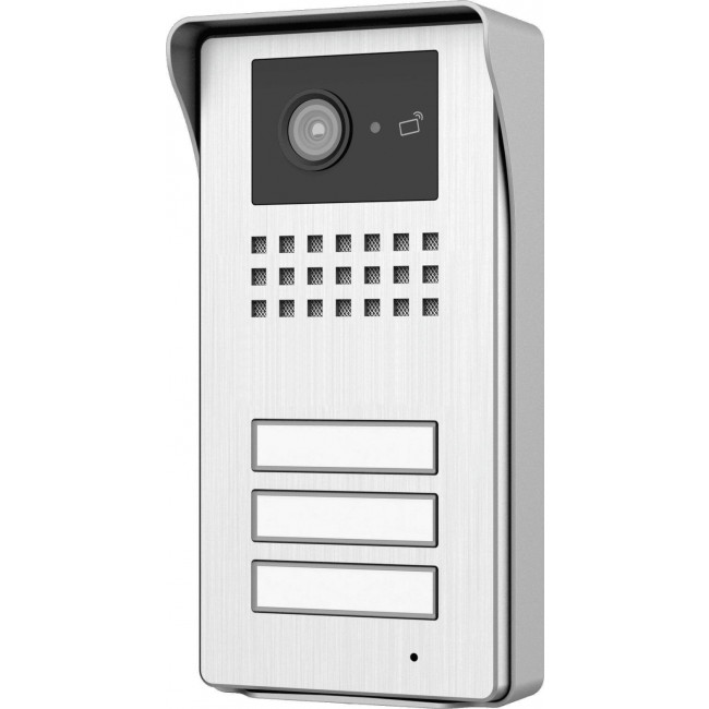 KIT Θυροτηλεόρασης 3 Διαμερισμάτων Με Οθόνη 4,3'' 044310 CTC