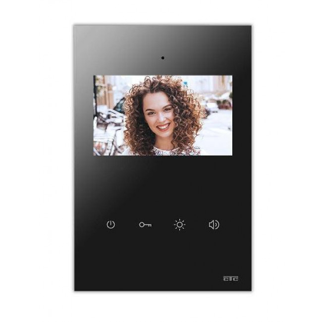 KIT Θυροτηλεόρασης 3 Διαμερισμάτων Με Οθόνη 4,3'' 044310 CTC