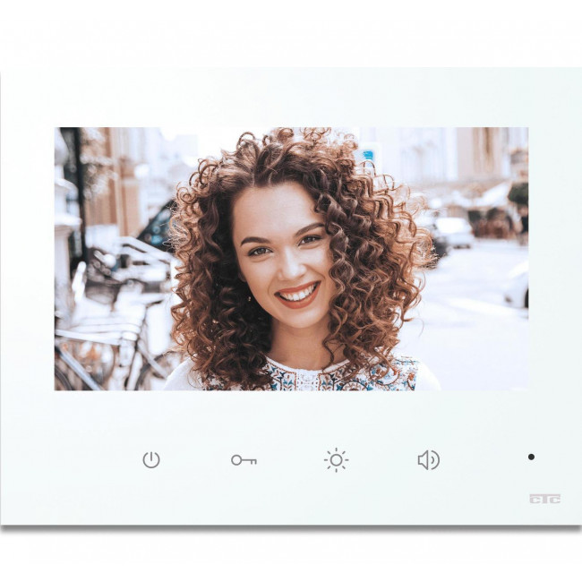 KIT Θυροτηλεόρασης 3 Διαμερισμάτων Με Οθόνη 7'' 047313 CTC