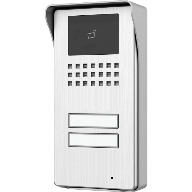 Mπουτονιέρα Θυροτηλεφώνου Ασημί KVN-2 468021 CTC