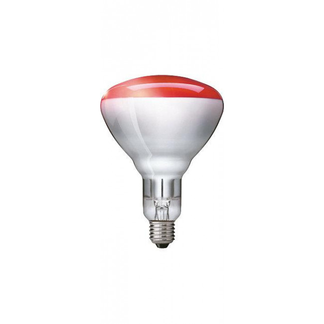 Λάμπα BR125 250W E27 InfaRed 240V Κόκκινη PHILIPS