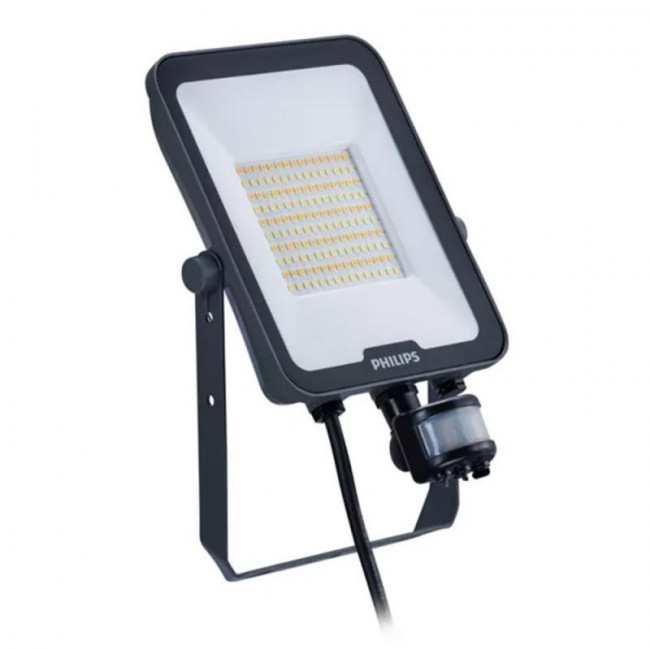 Προβολέας LED 50W Multi-CCT Μαύρο Με Ανιχνευτή Κίνησης IP65 230V PHILIPS
