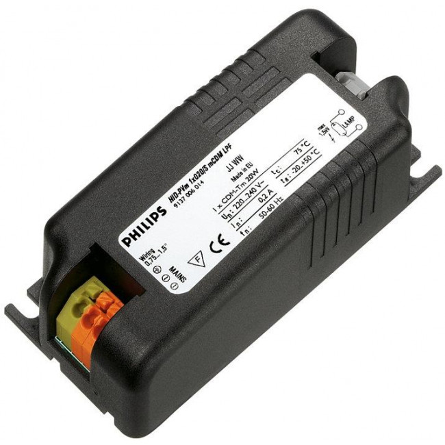 Ballast Ηλεκτρονικό HID Για 1 Λαμπτήρα 20W PHILIPS