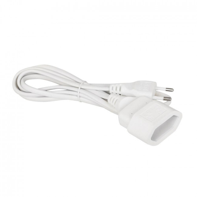 Προέκταση Διπολική 3 Μέτρα Με 2x0.75mm Καλώδιο Λευκό COM