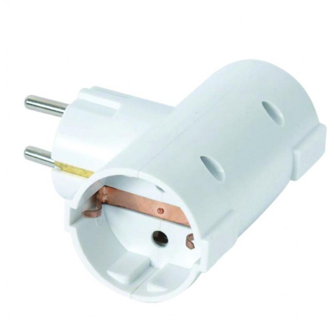 Πολύπριζο 2 Σούκο Λευκό 04.0006 COM