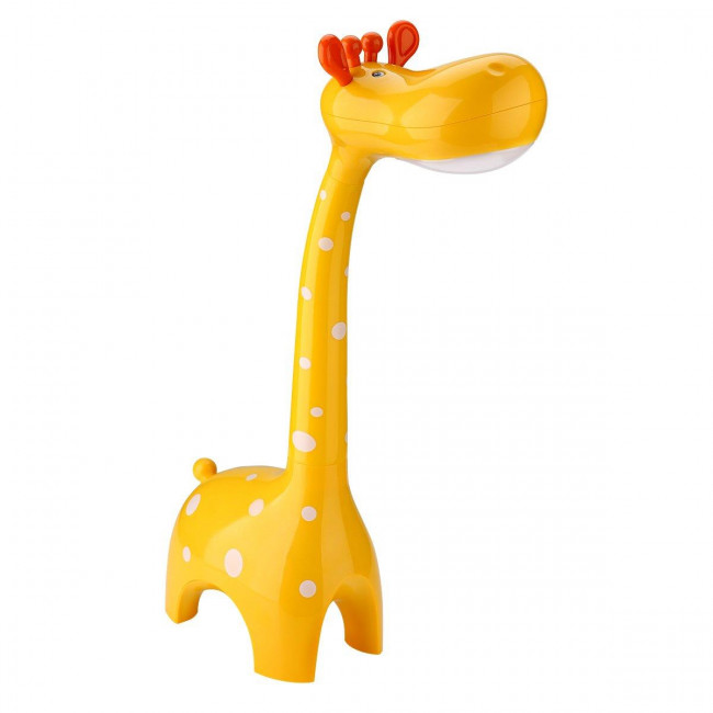 Φωτιστικό Γραφείου Παιδικό LED Σε Σχήμα Καμηλοπάρδαλης Κίτρινο 18.0002 COM