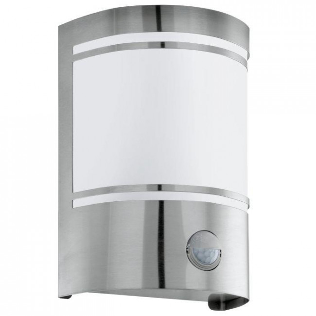 Απλίκα E27 Inox Με Αισθητήρα Κίνησης Cerno 30192 EGLO