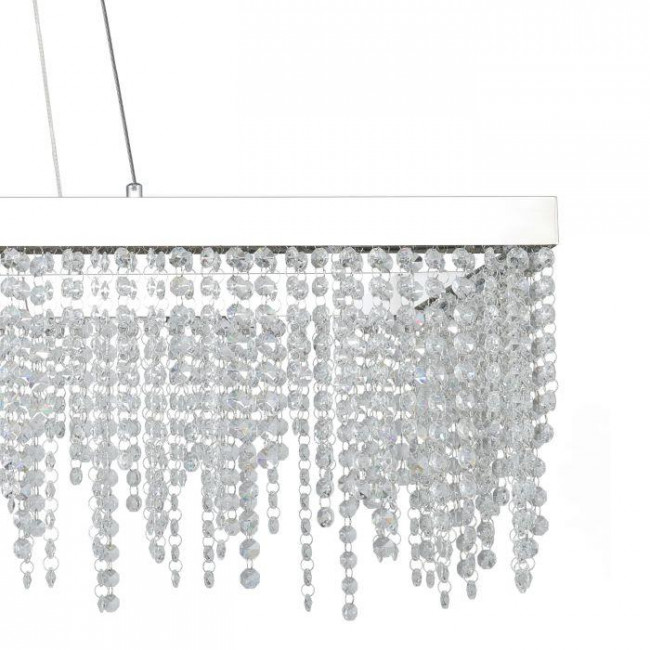 Φωτιστικό LED 38W 4000k Χρώμιο Και Κρύσταλλο Antelao 39283 EGLO