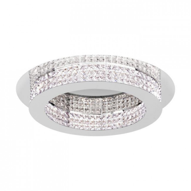 Πλαφονιέρα LED 44.1W 3000k Χρώμιο Και Κρύσταλλο Principe 39402 EGLO