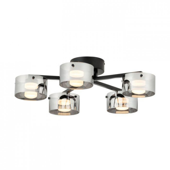 Φωτιστικό LED 10.5W 3000k Μαύρο Και Διάφανο Copillos 39874 EGLO