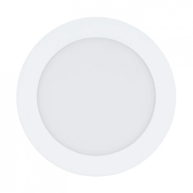 Πάνελ LED Χωνευτό 10.5W 2700k-6500k Στρογγυλό Λευκό Fueva-Z 900102 EGLO