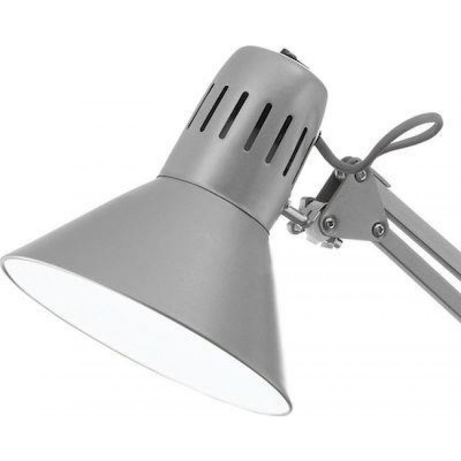 Φωτιστικό Γραφείου E27 Ασημί Με Μέγγενη Firmo 90874 EGLO