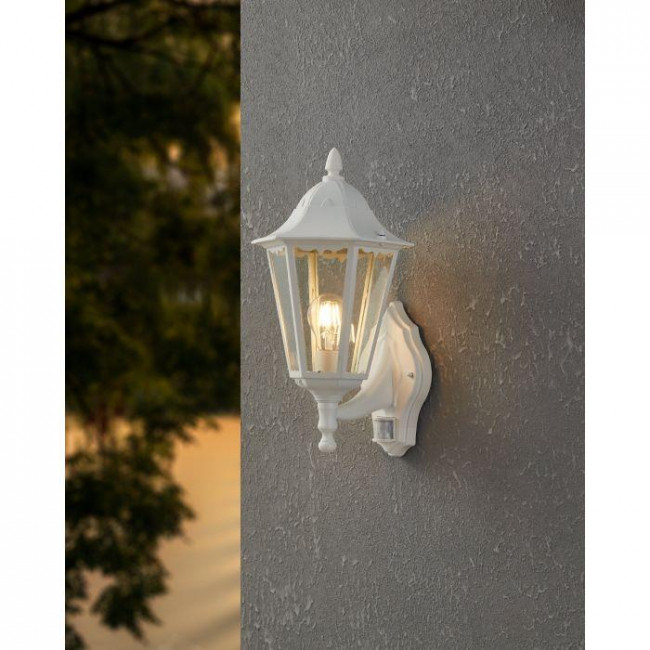 Απλίκα E27 Λευκό Με Αισθητήρα Κίνησης Navedo 93447 EGLO