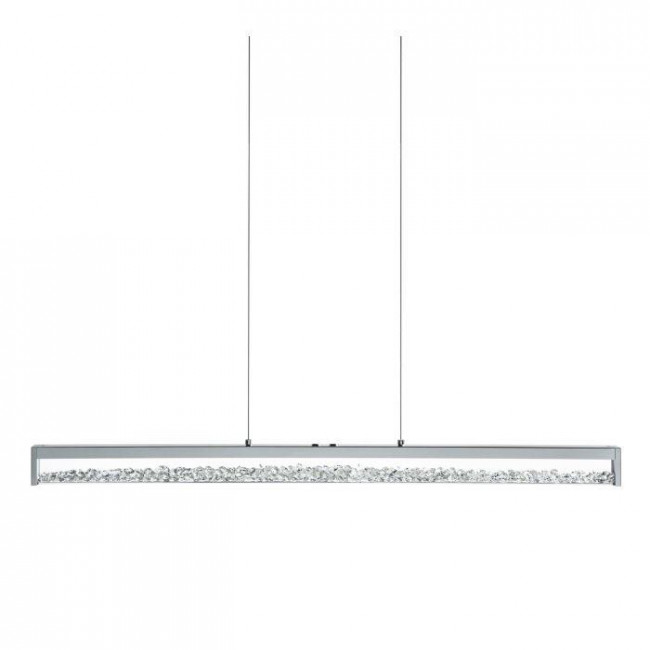 Φωτιστικό LED 32W 2700k-5000k Χρώμιο Και Διάφανο Cardito1 93626 EGLO