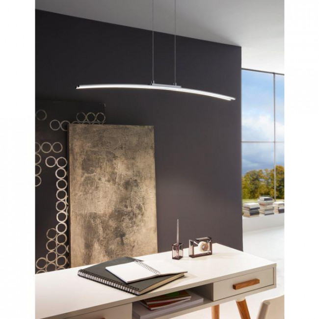 Φωτιστικό LED 30W 3000k Χρώμιο Και Λευκό Lasana 95147 EGLO