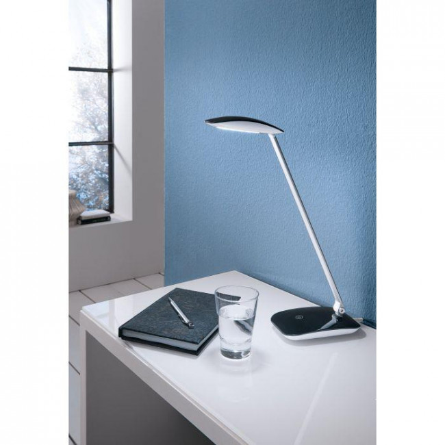 Φωτιστικό Γραφείου LED 4.5W 4000k Μαύρο Cajero 95695 EGLO