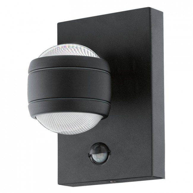 Απλίκα LED 7.4W 3000k Ανθρακί Με Αισθητήρα Κίνησης Sesimba1 96021 EGLO