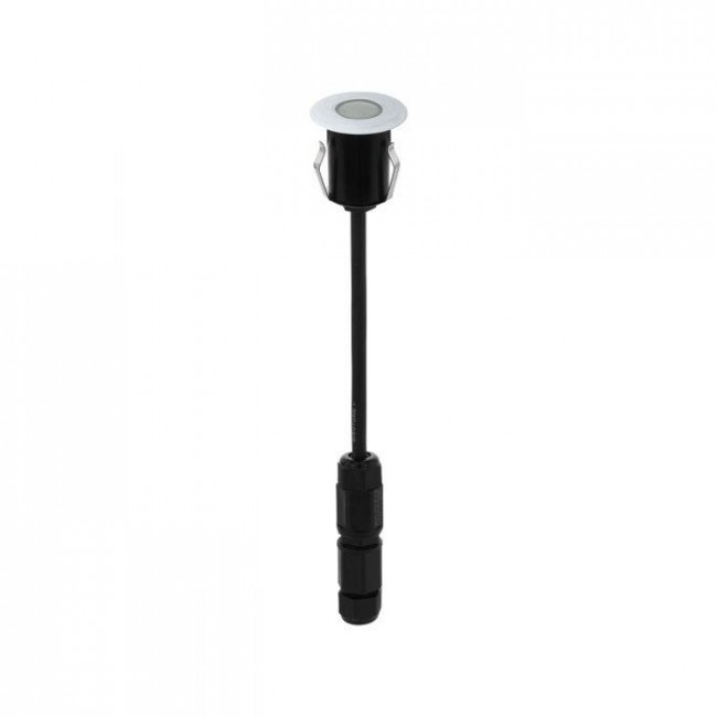 Σπότ Χωνευτό LED 1W 3000k Ασημί Tronto 98182 EGLO
