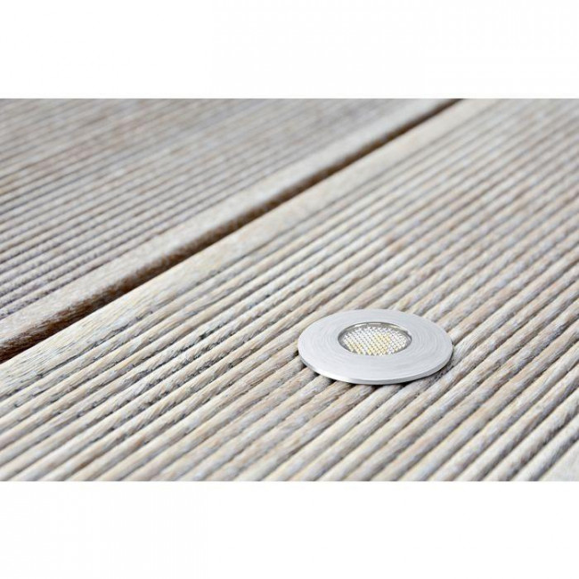 Σπότ Χωνευτό LED 1W 3000k Ασημί Tronto 98182 EGLO