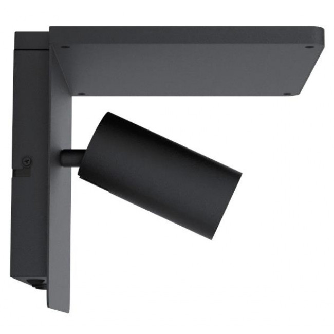 Απλίκα GU10 Μαύρο Με Wireless Φορτιστή Ciglie 98263 EGLO
