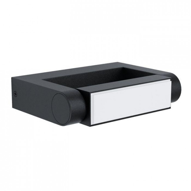 Απλίκα LED 4.9W 3000k Ανθρακί Και Λευκό Brianza 98707 EGLO