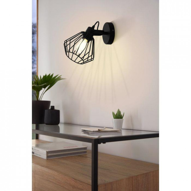 Σποτ Επίτοιχο E14 Μαύρο Tabillano 98762 EGLO