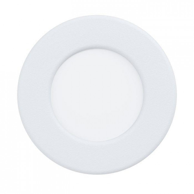 Σπότ Χωνευτό LED 2.7W 3000k Μαύρο Σταθερό Fueva5 99202 EGLO