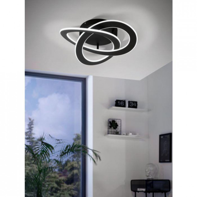 Φωτιστικό LED 35W 4000k Μαύρο Και Λευκό Rolimare 99395 EGLO