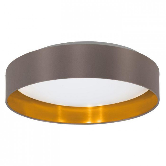 Πλαφονιέρα LED 20W 3000k Καφέ Και Χρυσό Maserlo2 99542 EGLO