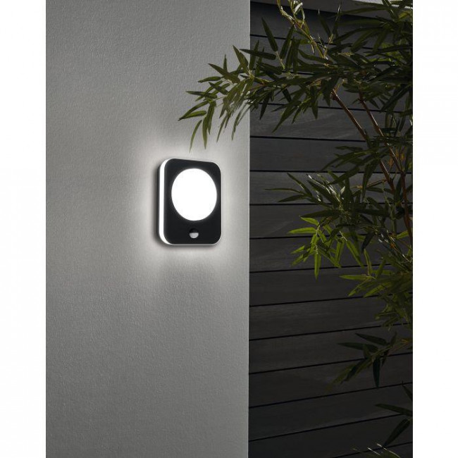 Απλίκα LED 7.2W 3000k Μαύρο Και Λευκό Με Αισθητήρα Κίνησης Madriz 99584 EGLO