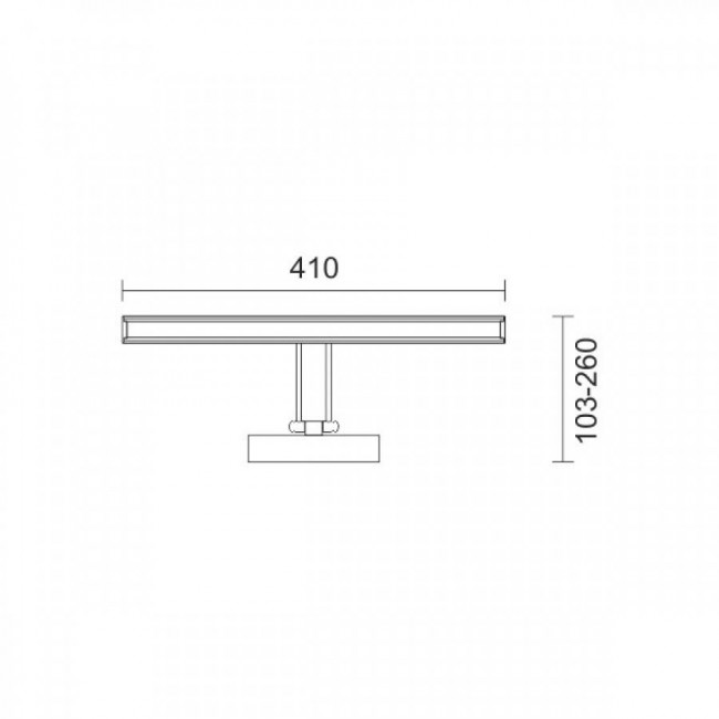 Απλίκα LED 9W 4000k Γκρι 6368 SPOTLIGHT