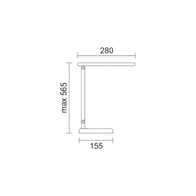 Φωτιστικό Γραφείου LED 6W 3000K-6000K Λευκό 6333 SPOTLIGHT