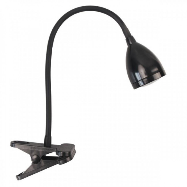 Φωτιστικό Γραφείου LED 5W 4000K Μαύρο Με Τσιμπίδα 7064 SPOTLIGHT