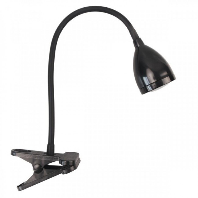 Φωτιστικό Γραφείου LED 5W 4000K Μαύρο Με Τσιμπίδα 7064 SPOTLIGHT
