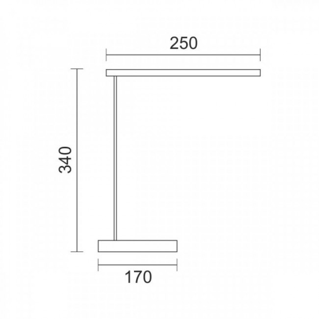 Φωτιστικό Γραφείου LED 5W 4000-6000K Μαύρο Με USB Και Wireless Φορτιστή 7067 SPOTLIGHT