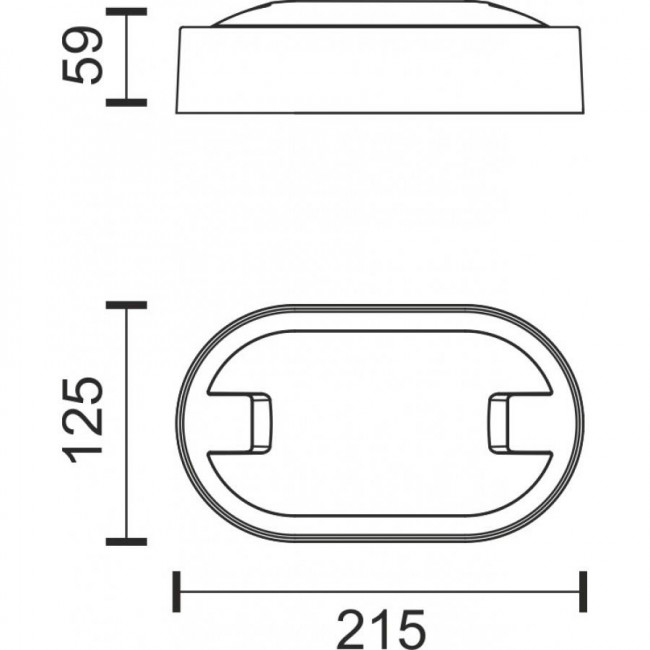 Απλίκα LED 12W 3000k Γκρι 7776 SPOTLIGHT