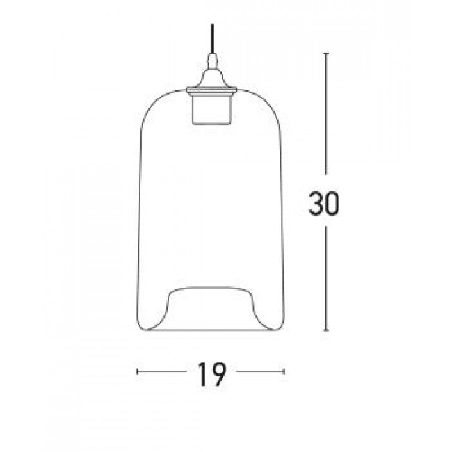 Φωτιστικό Μονόφωτο Ε27 Γκρι 14101 ZAMBELIS