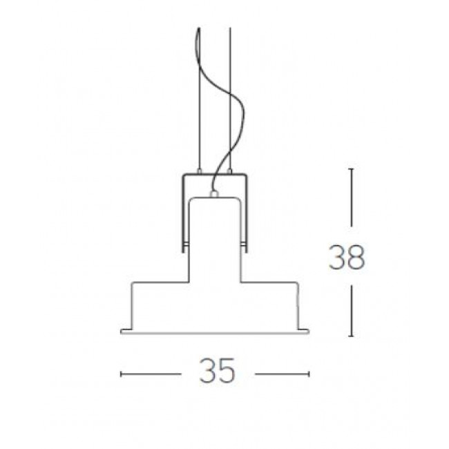 Φωτιστικό Μονόφωτο E27 Μαύρο 1644 ZAMBELIS