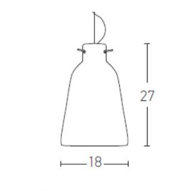 Φωτιστικό Μονόφωτο Ε27 Κεραμιδί 1663 ZAMBELIS