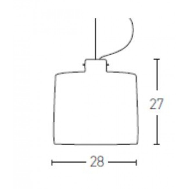 Φωτιστικό Μονόφωτο E27 Κεραμιδί 1664 ZAMBELIS